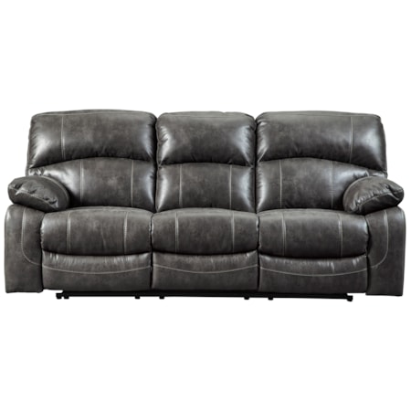 Power Reclining Sofa w/ Adjustable Headrests