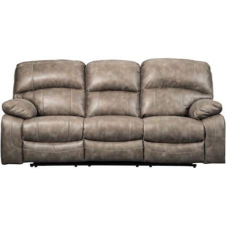 Power Reclining Sofa w/ Adjustable Headrests