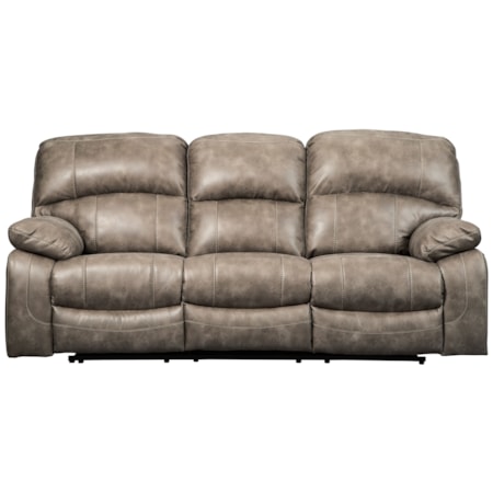 Power Reclining Sofa w/ Adjustable Headrests