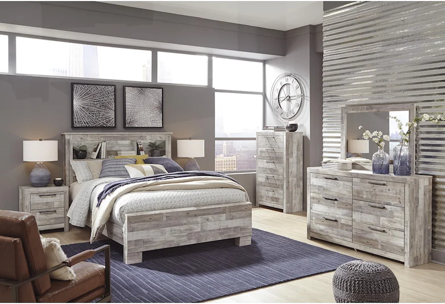 Effie Twin Panel Bed Package by Signature Design by Ashley at Sam Levitz Furniture