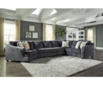 Signature Design by Ashley Eltmann 4-Piece Sectional with Left Cuddler