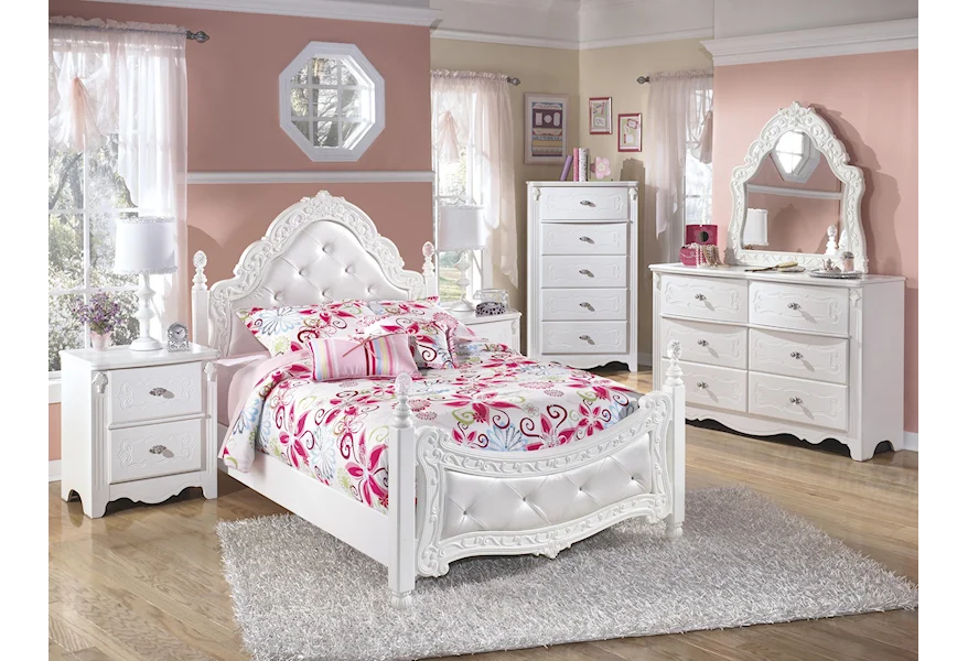 Exquisite Full Bedroom Group by Signature Design by Ashley at Royal Furniture