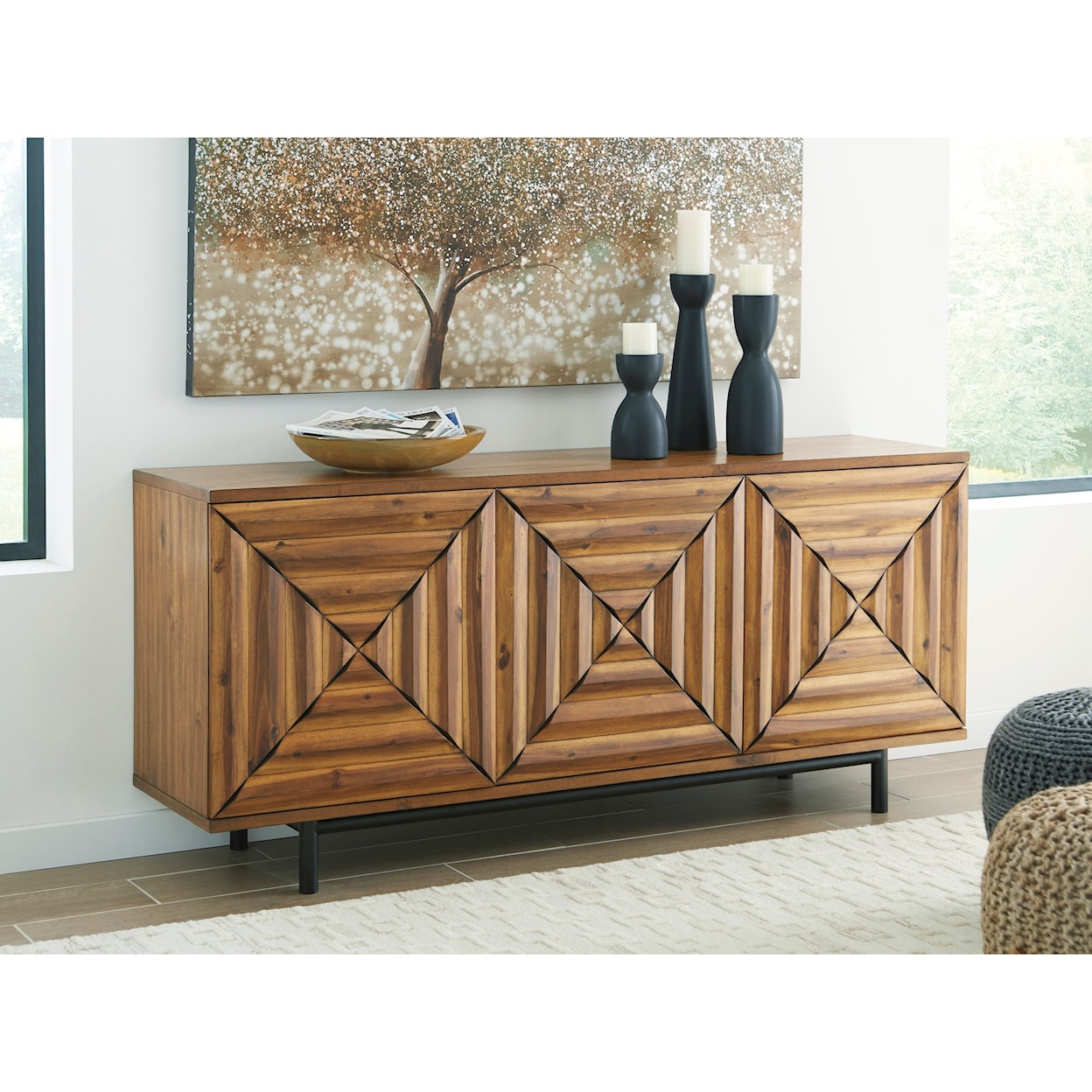 Ashley Furniture Signature Design Fair Ridge Door Accent Cabinet