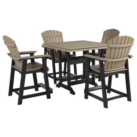 5pc Counter Bistro Set