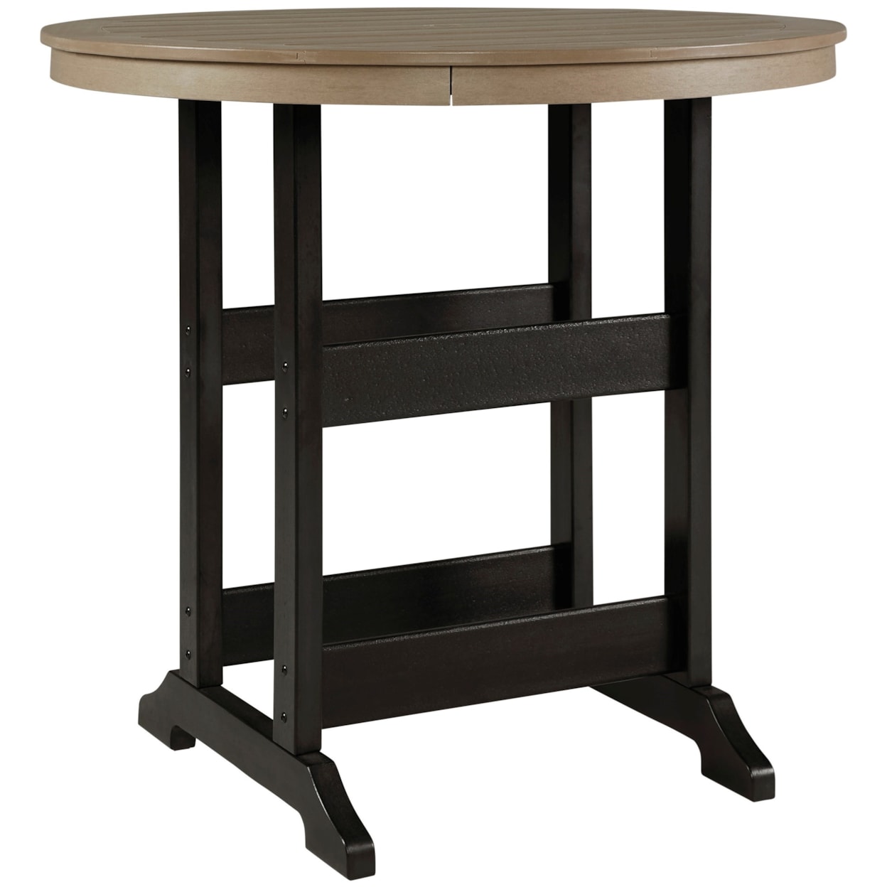 Ashley Signature Design Fairen Trail 3-Piece Round Bar Table Set