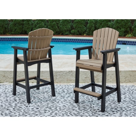 5-Piece Round Bar Table Set