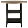 Benchcraft Fairen Trail Round Bar Table w/ Umbrella Option