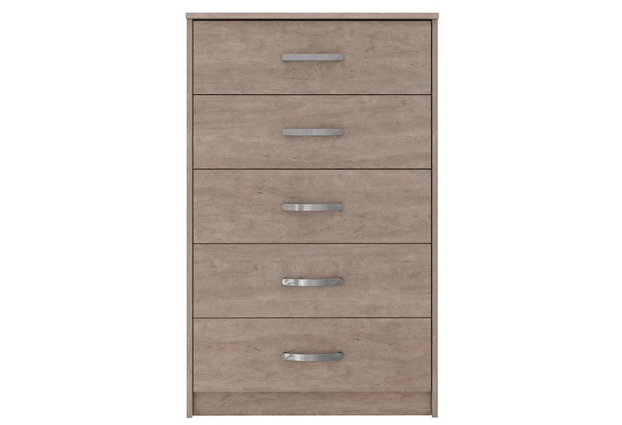 Flannia Chest of Drawers by Signature Design by Ashley at VanDrie Home Furnishings