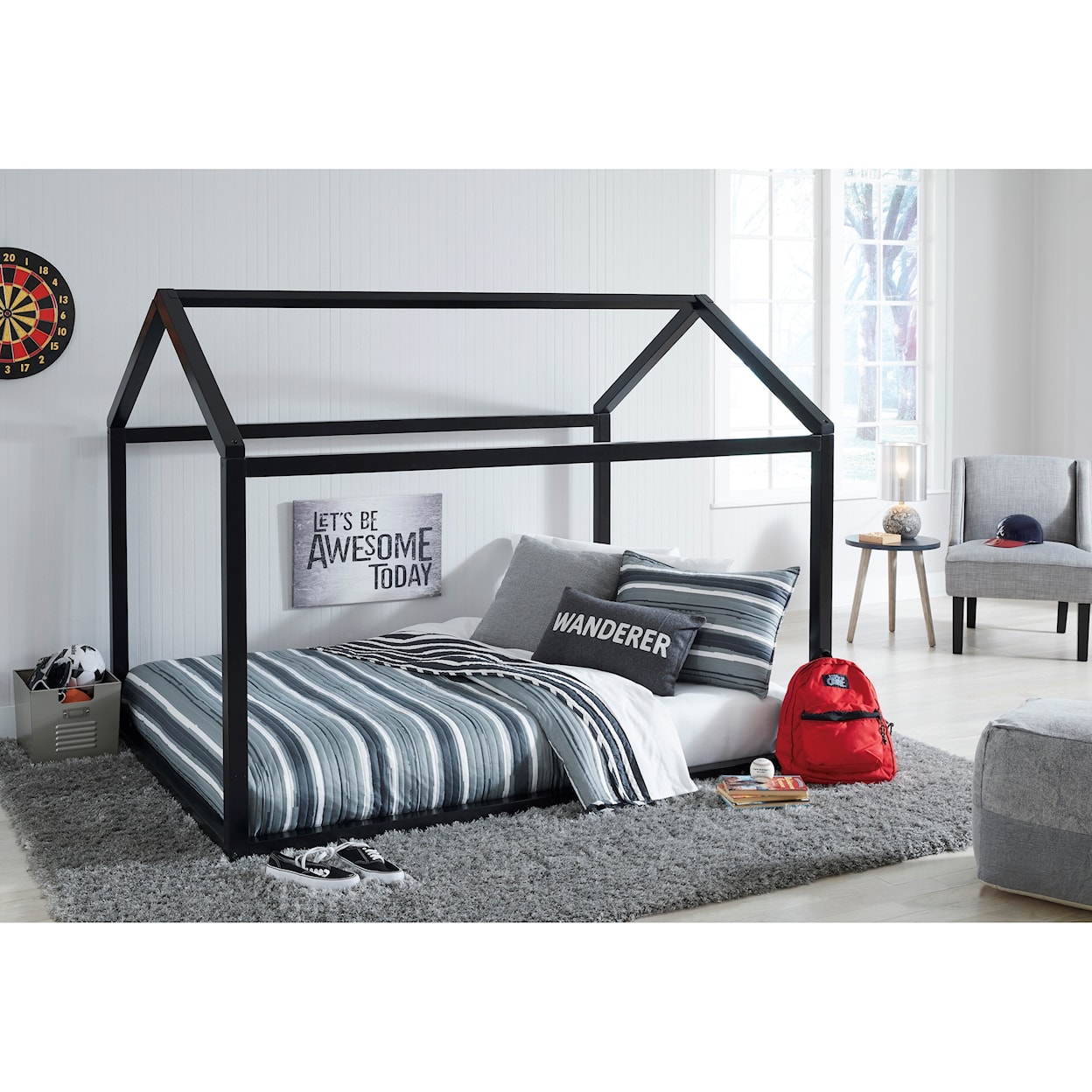 Signature Design by Ashley Flannibrook Full House Bed Frame