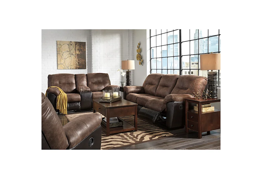 Follett Reclining Living Room Group by Signature Design by Ashley at Royal Furniture