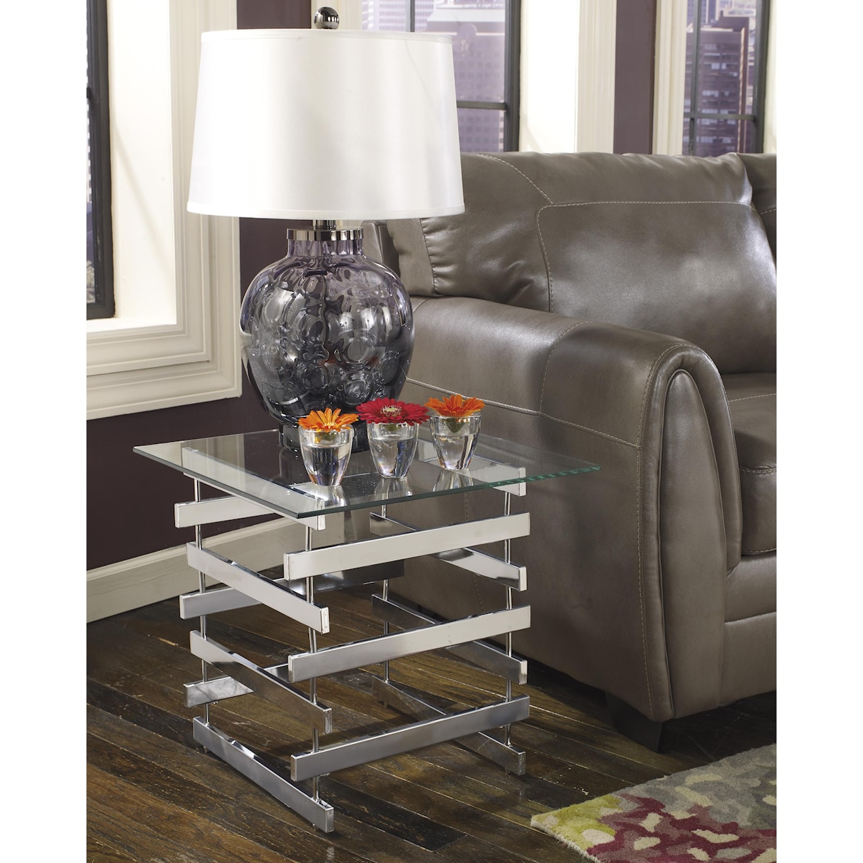 Ashley Furniture Signature Design Frandelli Square End Table