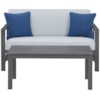 Signature Design by Ashley Fynnegan Loveseat w/ Table