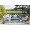 Signature Design Fynnegan Loveseat w/ Table