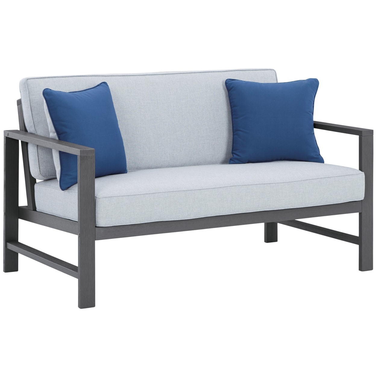 Signature Design Fynnegan Loveseat w/ Table