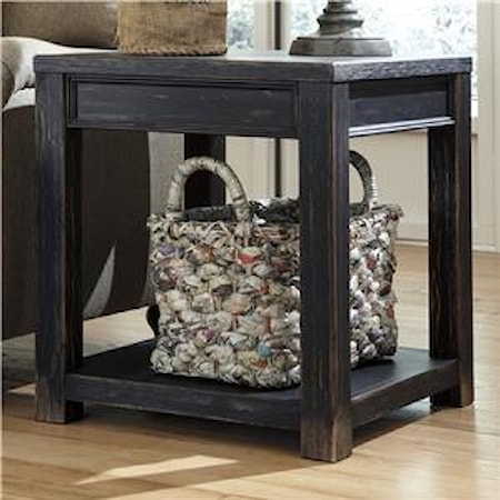 Square End Table