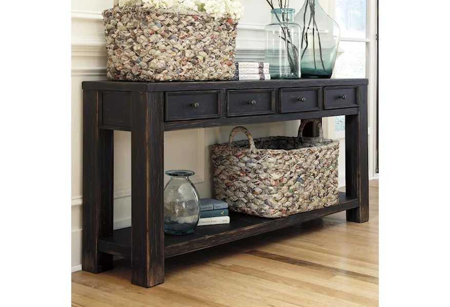 Gavelston Sofa Table by Signature Design by Ashley at Sparks HomeStore