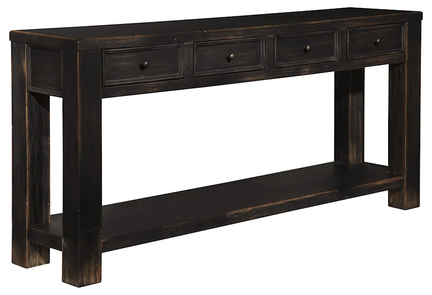 Gavelston Sofa Table by Signature Design by Ashley at HomeWorld Furniture