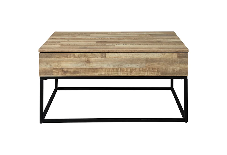 Gerdanet Lift Top Cocktail Table by Signature Design by Ashley at Miller Waldrop Furniture and Decor