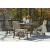 Ashley Germalia Outdoor Dining Table and 4 Chairs