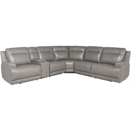 6 Piece Power Sectional Sofa