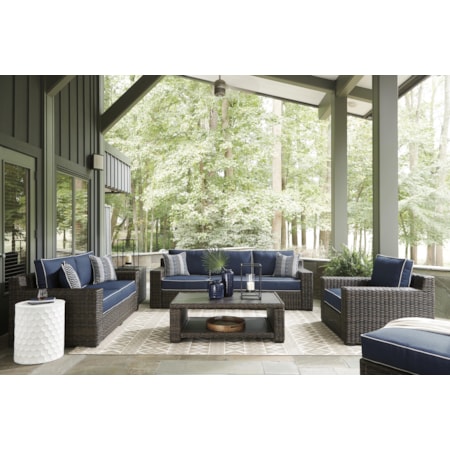 3 Piece Outdoor Patio Set