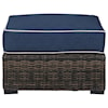 Signature Grasson Lane Ottoman with Cushion