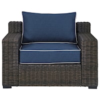 Contemporary Lounge Chair with Cushion