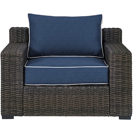 Contemporary Lounge Chair with Cushion