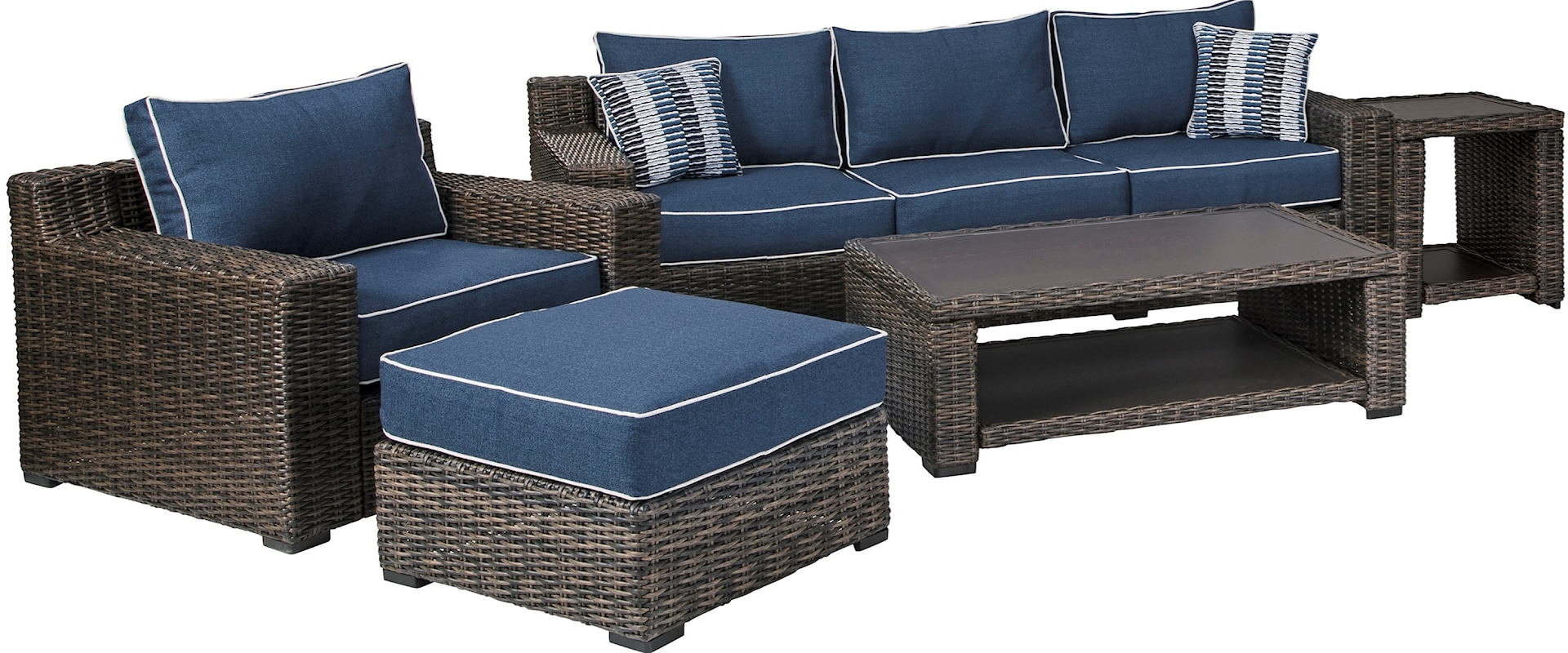 5 Pc. Outdoor Seating Group