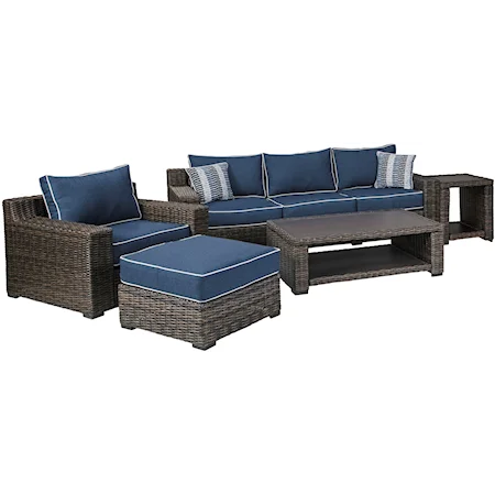 5 Pc. Outdoor Seating Group