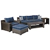 Signature Design by Ashley Grasson Lane 5 Pc. Outdoor Seating Group