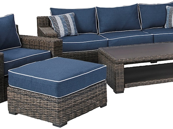 5 Pc. Outdoor Seating Group