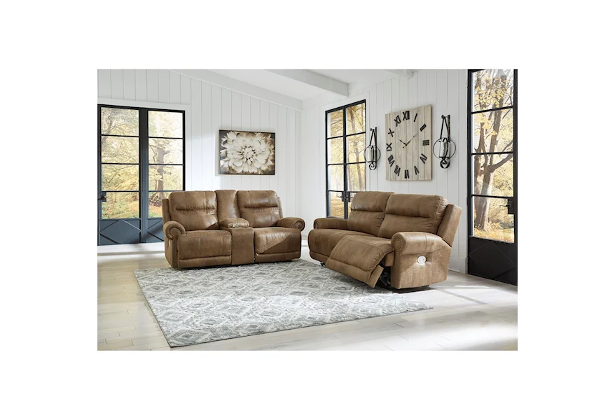 Grearview Power Reclining Living Room Group by Signature Design by Ashley at Furniture Fair - North Carolina