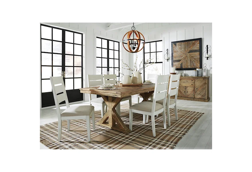 Grindleburg Formal Dining Room Group by Signature Design by Ashley at Lindy's Furniture Company