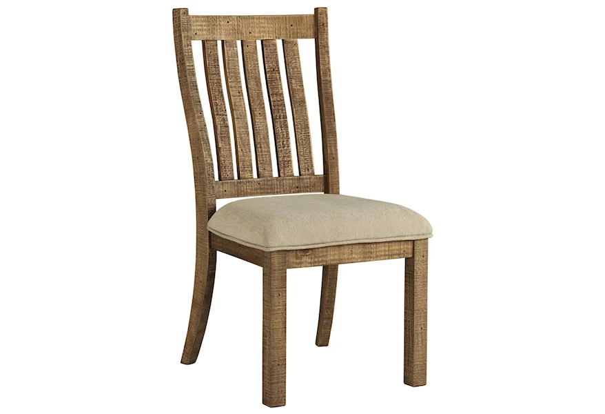 Grindleburg Dining Upholstered Side Chair by Signature Design by Ashley at Royal Furniture