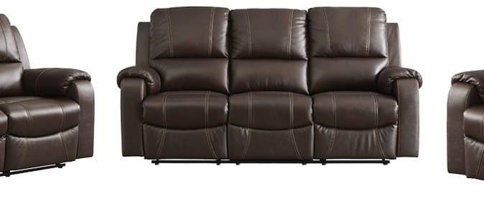 Leather Sofa, LoveSeat and Recliner