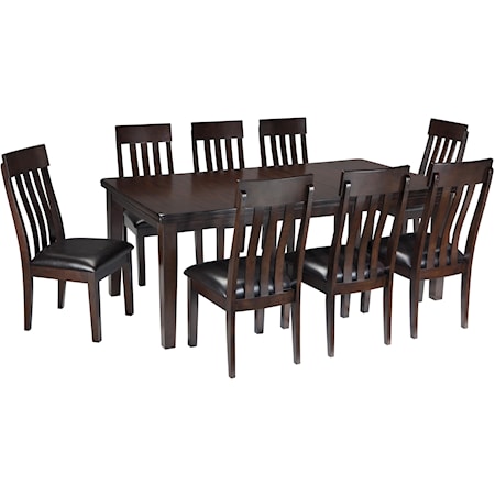 9-Piece Dining Room Table & Side Chair Set