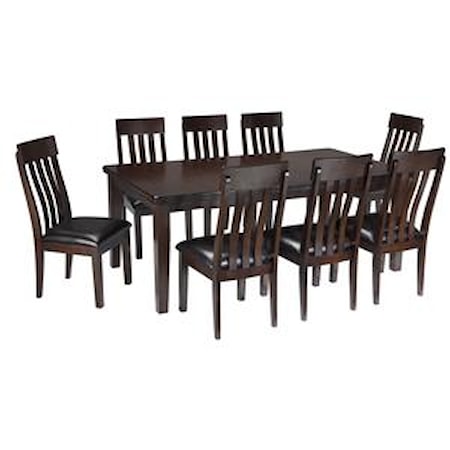 9-Piece Dining Room Table & Side Chair Set