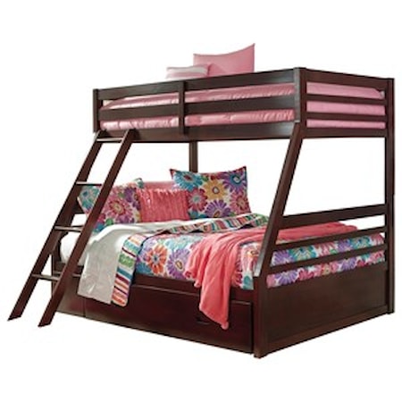 Twin/Full Bunk Bed w/ Under Bed Storage