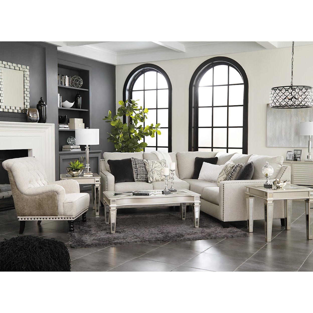Signature Design by Ashley Hallenberg 2-Piece Sectional