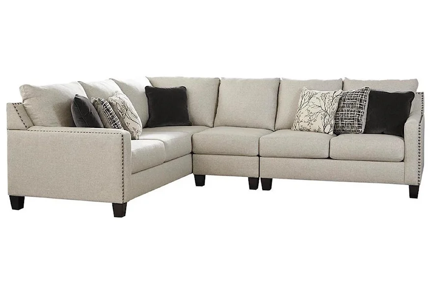 Hallenberg 3 Piece Sectional by Ashley (Signature Design) at Johnny Janosik