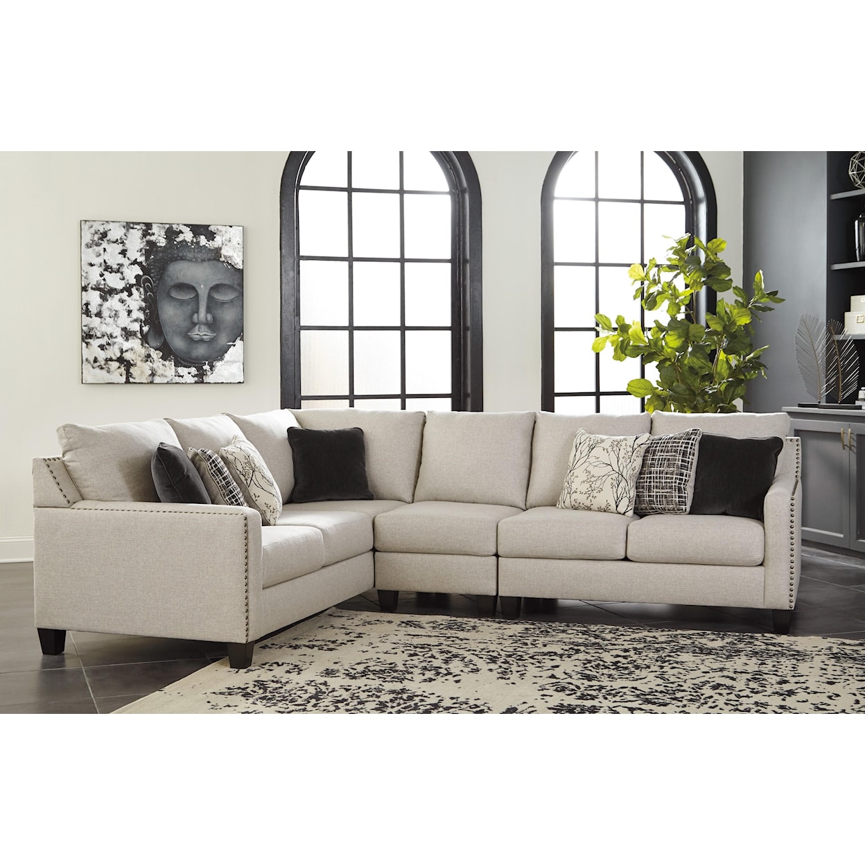 Signature Design by Ashley Hallenberg 3 Piece Sectional