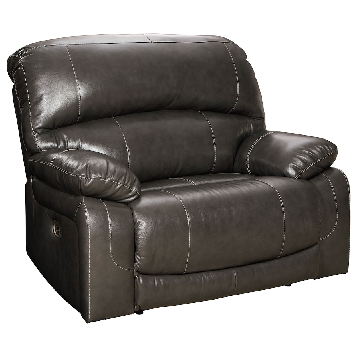 Ashley Furniture Signature Design Hallstrung Power Wide Recliner