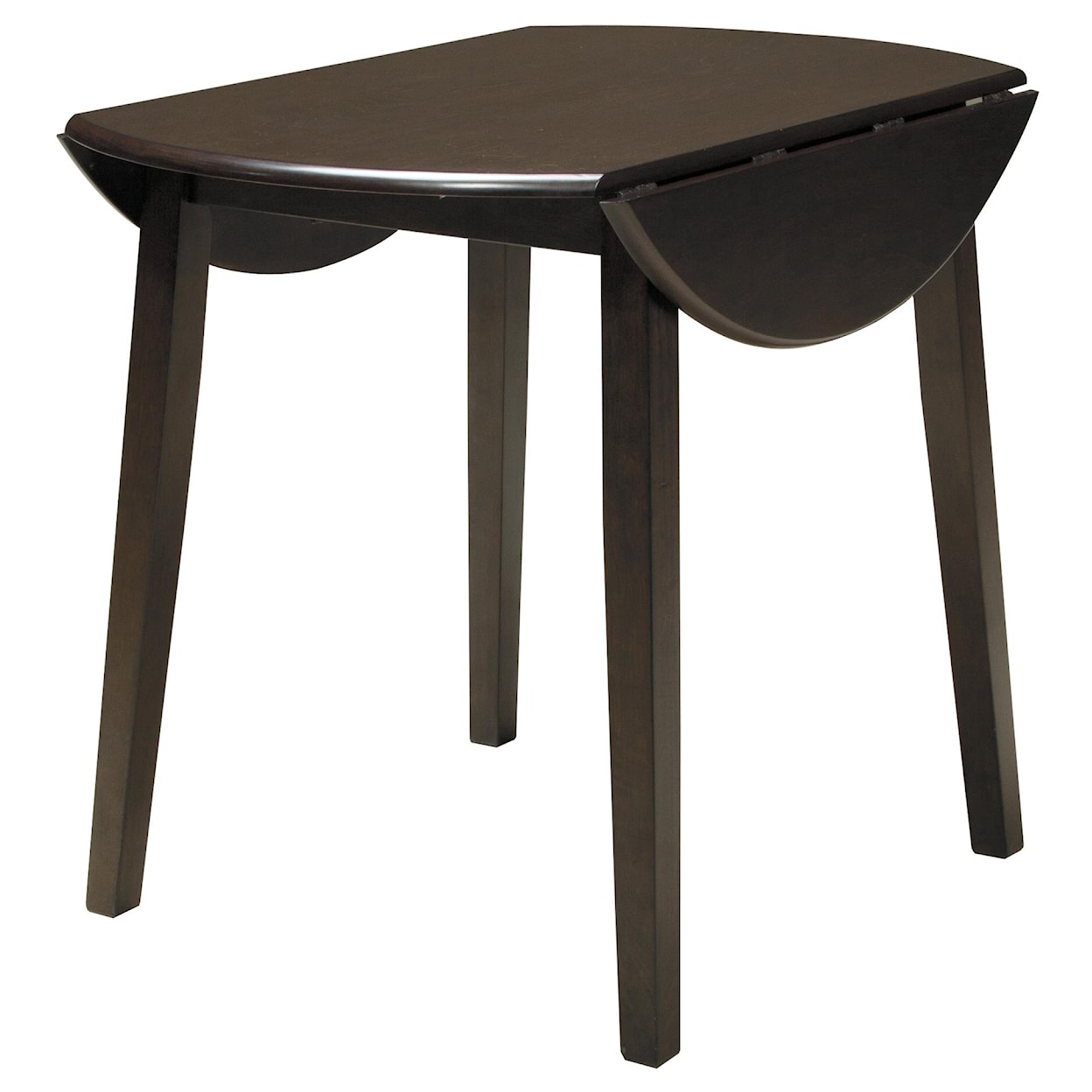 Signature Design by Ashley Furniture Hammis Round Dining Room Drop Leaf Table