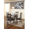 Signature Design by Ashley Hammis Round Dining Room Drop Leaf Table