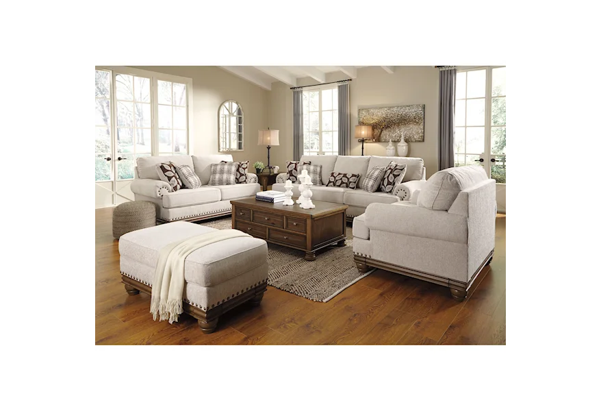 Harleson Stationary Living Room Group by Signature Design by Ashley at Sparks HomeStore