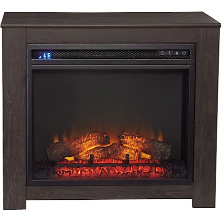 Fireplace Mantel with Fireplace Insert
