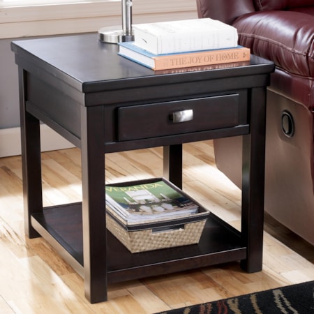 Rectangular End Table