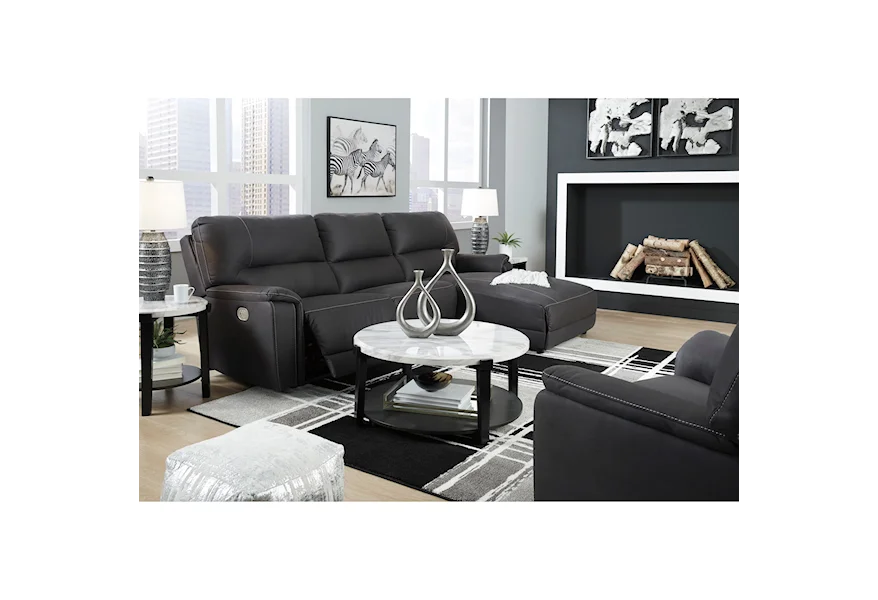 Henefer Reclining Living Room Group by Signature Design by Ashley Furniture at Sam's Appliance & Furniture