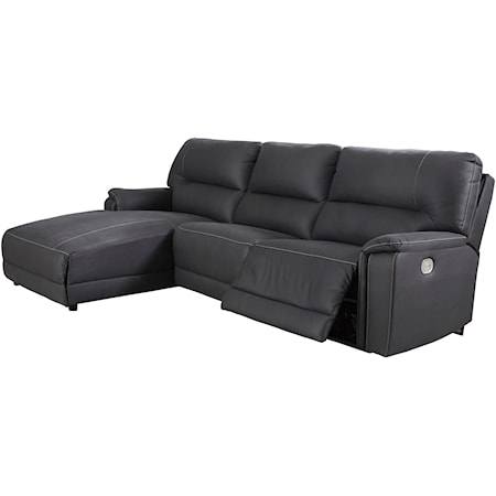 Power Reclining Sectional with Chaise